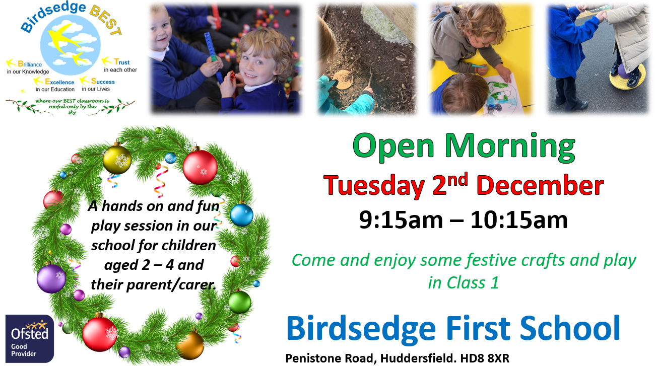 Image of December Open Morning 2025