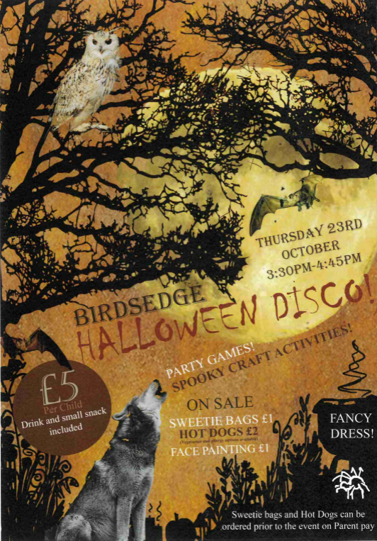 Image of Friends of Birdsedge Spooky Disco October 2025