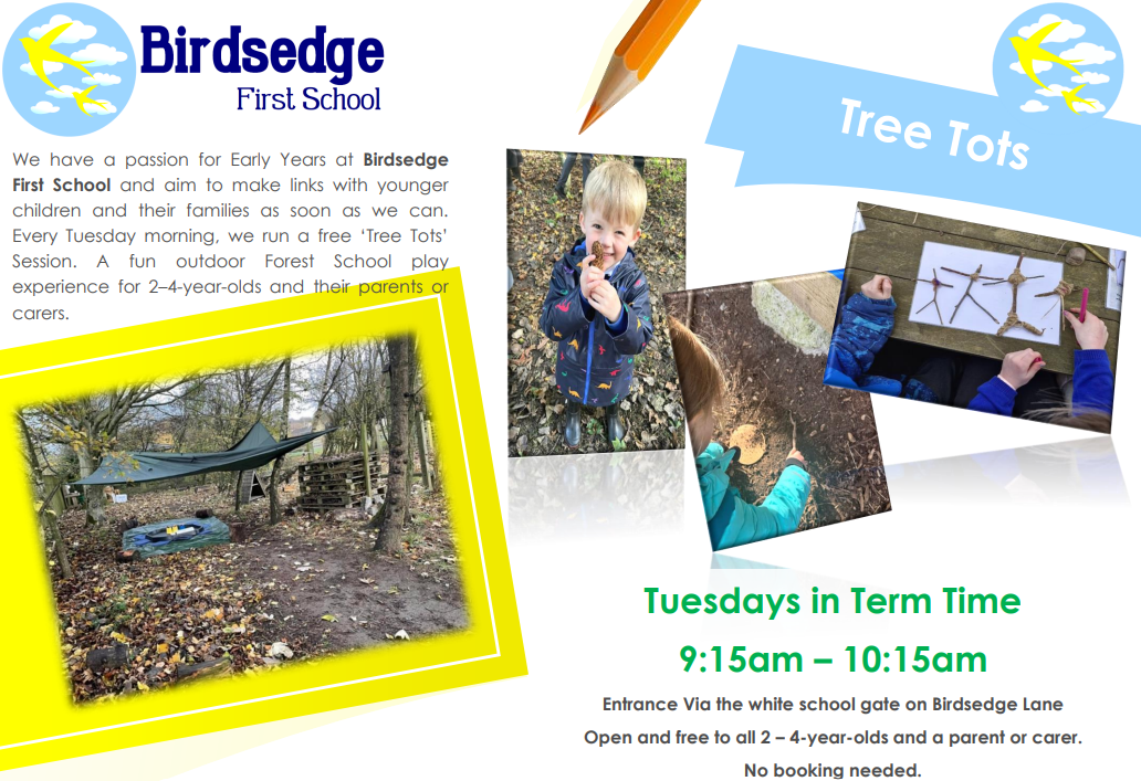 Image of Tree Tots Every Tuesday 9:15am - 10:15am