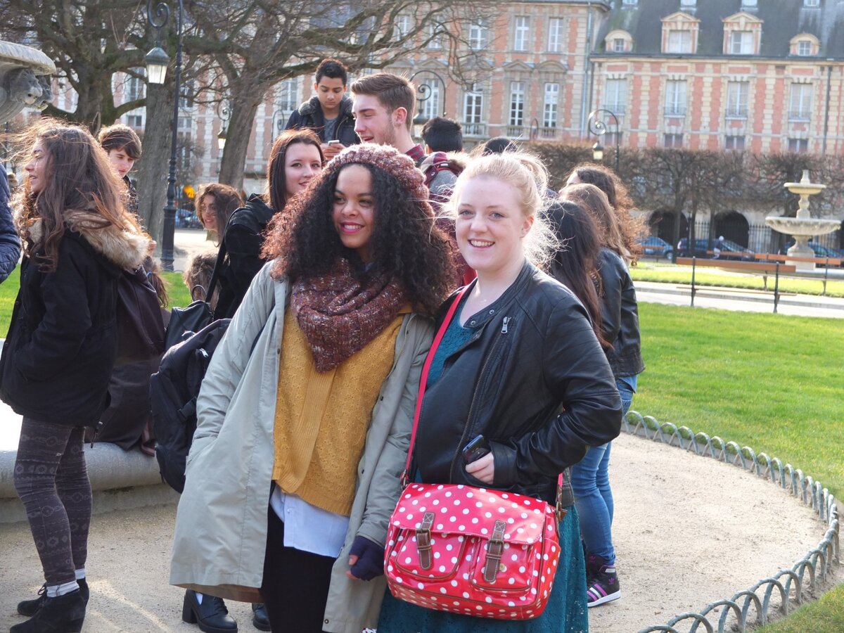 student trip to paris