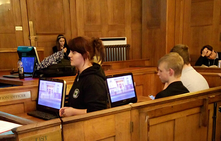 Image of Bar Mock Trial National Final April 2016