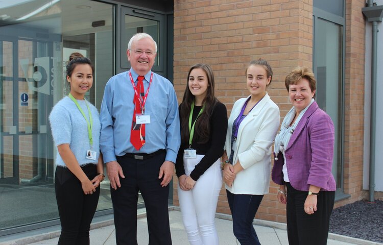 Image of BPS Dr Richard Mallows Visit