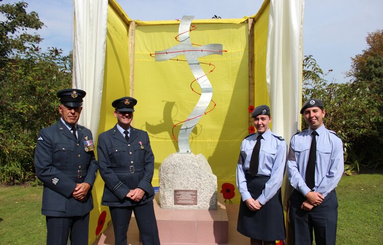 Image of Students Meet Prince Edward at Memorial Unveiling