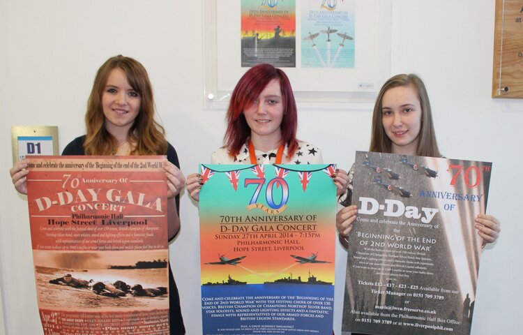 Image of Art Competition D-Day Gala Poster