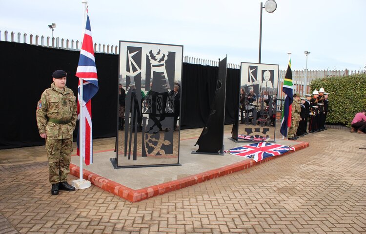 Image of HMS Birkenhead Unveiling