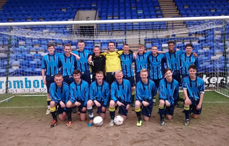 Image of BSFC Football Team - Cup Winners 2014