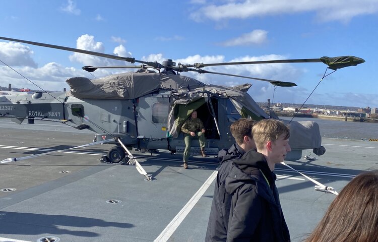 Image of Science Trip to HMS Prince of Wales