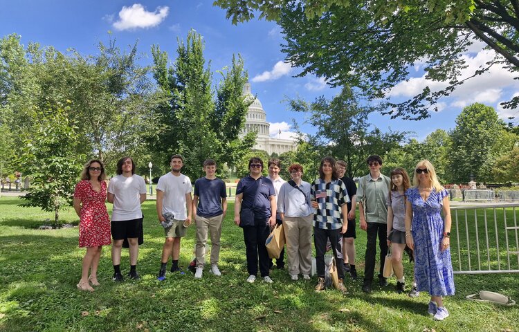 Image of Birkenhead Sixth Form College Politics students explore Washington D.C. on memorable trip
