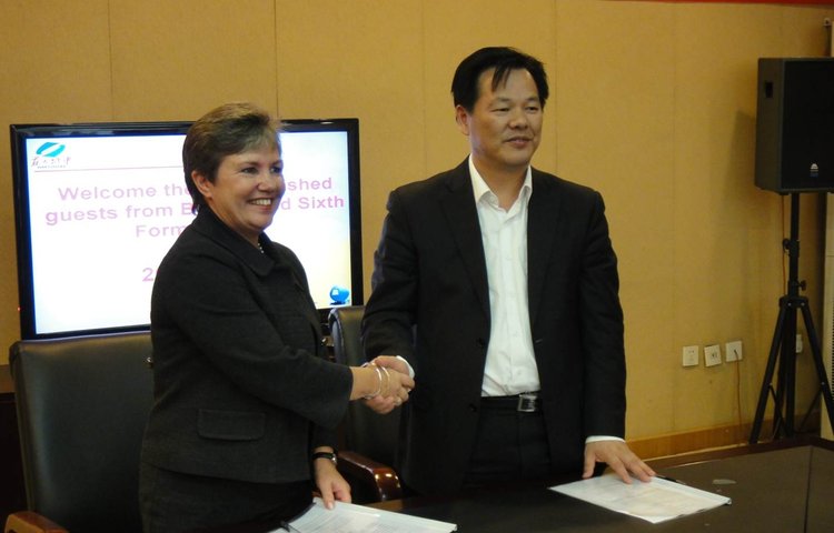 Image of Wirral’s Sixth Form College forges China University partnership