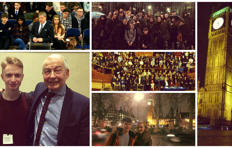 Image of Students attend Political Conference at Westminster