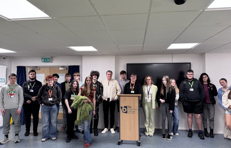 Image of Liverpool Metro Mayor Inspires Students During College Debate Club Visit