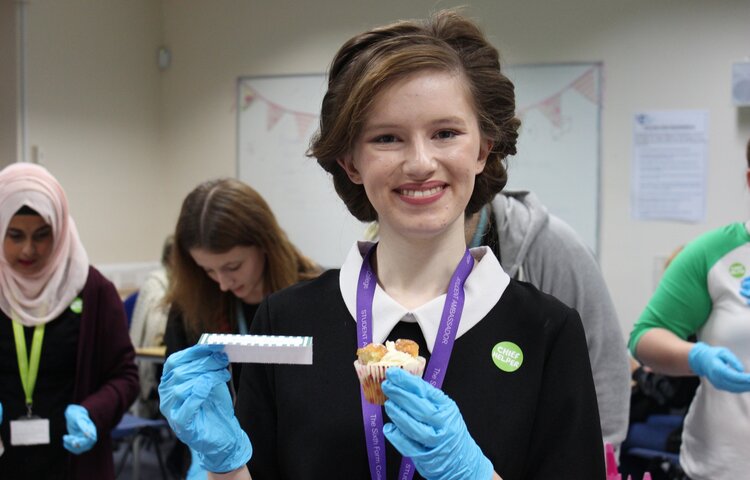 Image of MacMillan Coffee Morning at The Sixth Form College