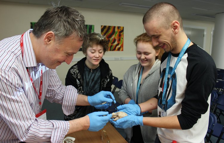 Image of Psychology Brain Day with Dr Guy Sutton at The Sixth Form College