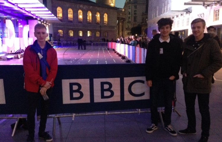 Image of Students awarded bursaries for Digital Training at BBC worth £4,500