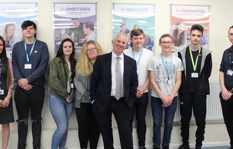 Image of Lord Storey brings the House of Lords to Law lessons