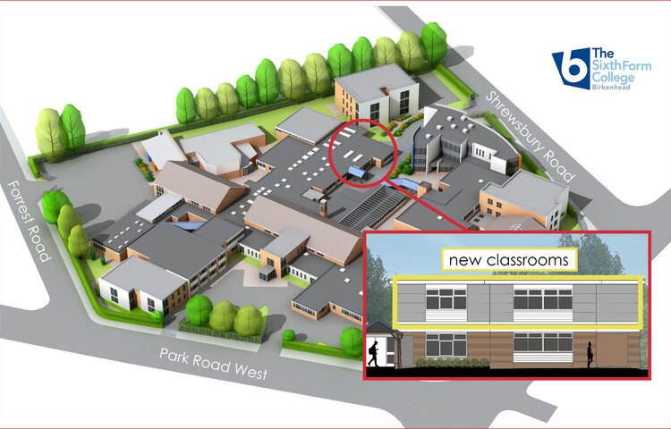 Image of College needing to expand to accommodate demand for places