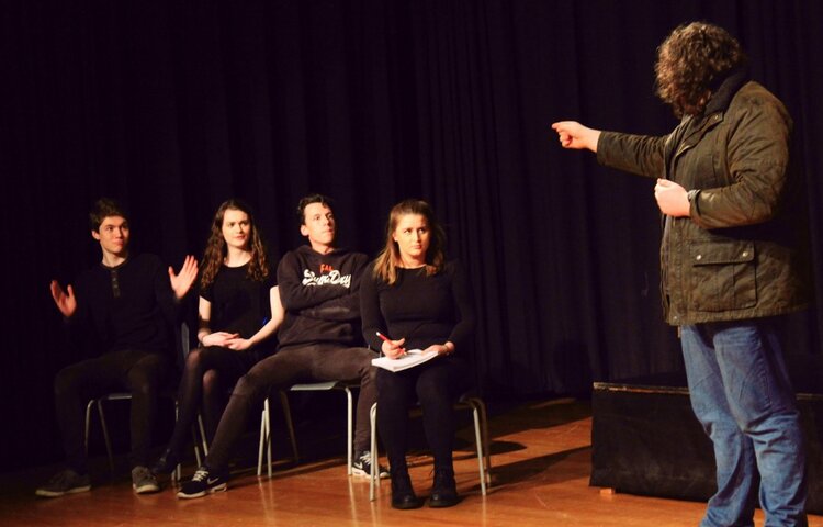 Image of Drama students' play shows effects of antisocial behaviour to Wirral schoolchildren