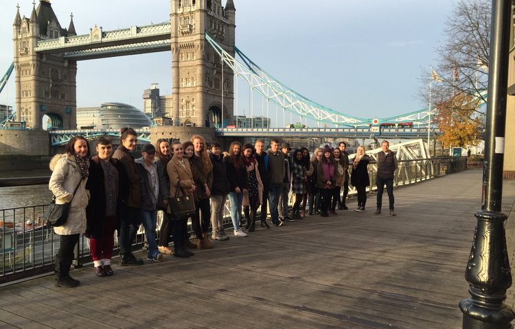 Image of Psychology Students inspired by panel of expert Psychologists at Student Conference in London