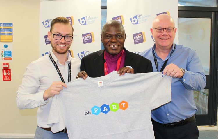 Image of Archbishop of York joins in BePART programme