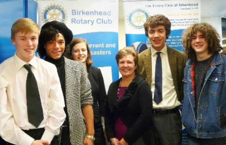 Image of College Team Claims Third Win At Wirral Rotary Club Youth Speaks