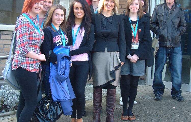 Image of Esther McVey Visit