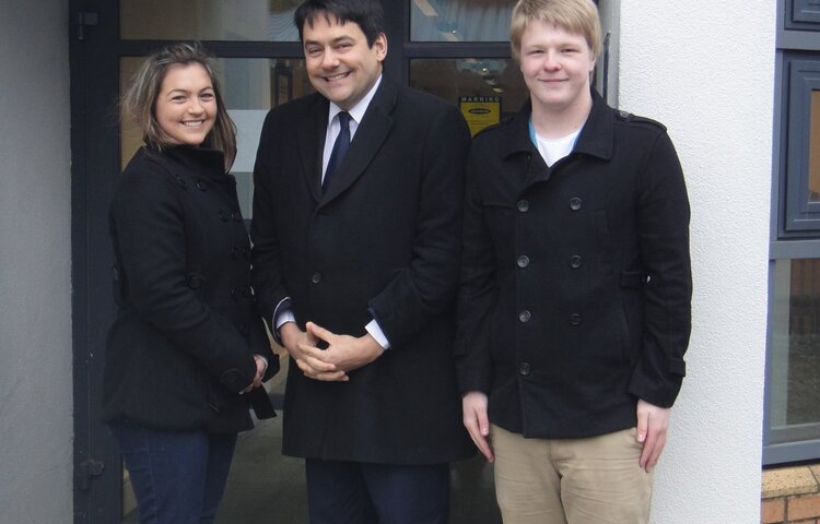 Image of Shadow Education Secretary visit to BSFC