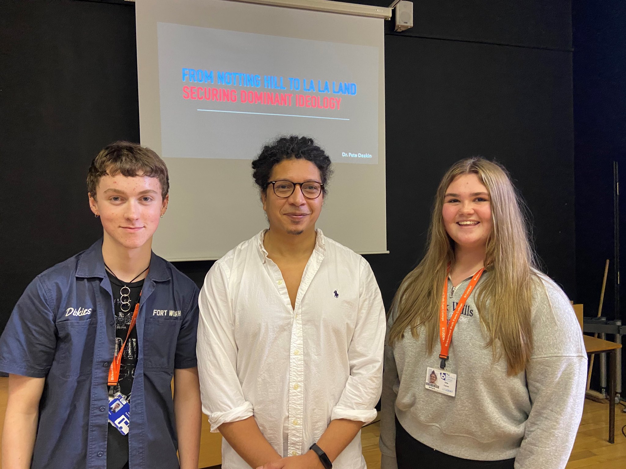 Image of Film & Media Students Enjoy Film Masterclass