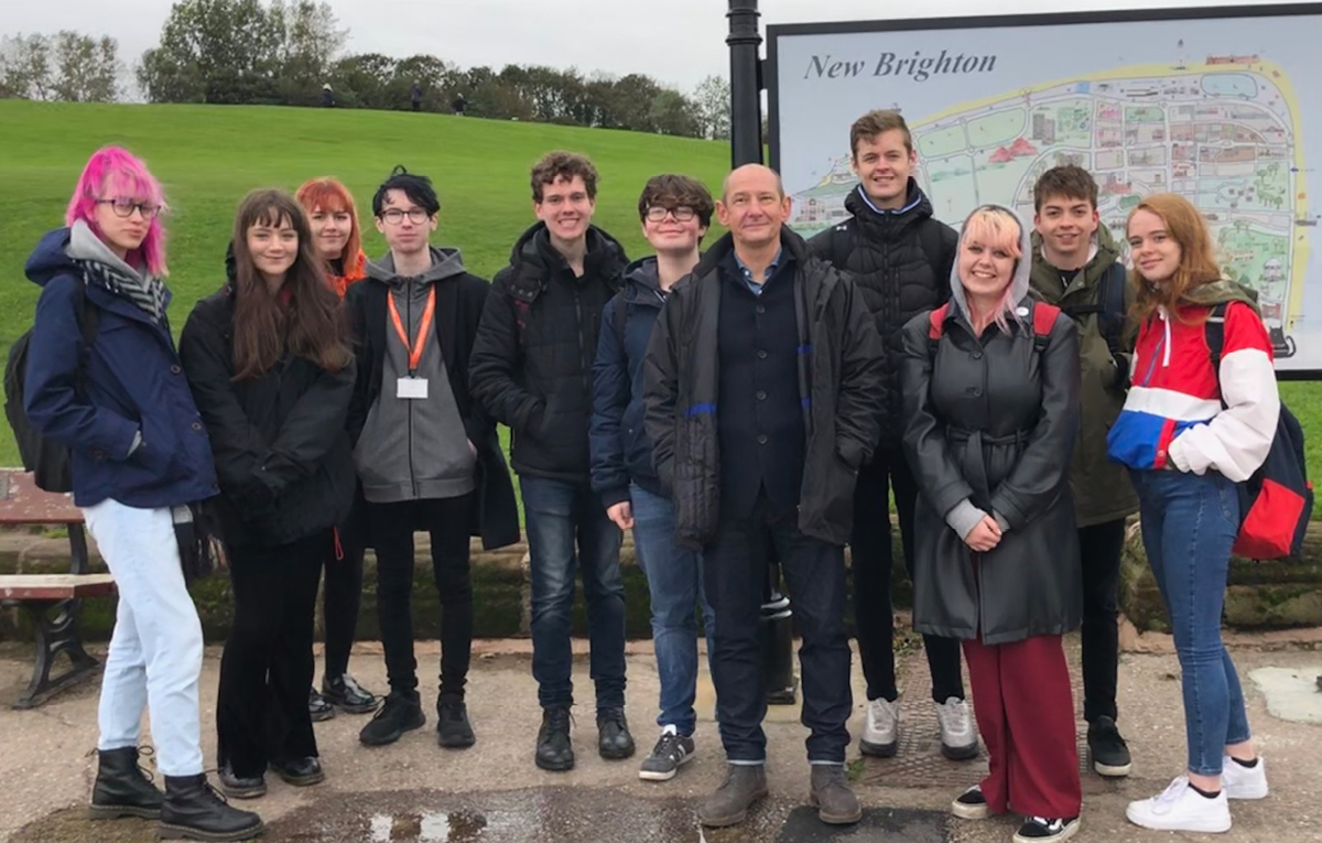 Image of Film students watch hit Sky Atlantic series being filmed