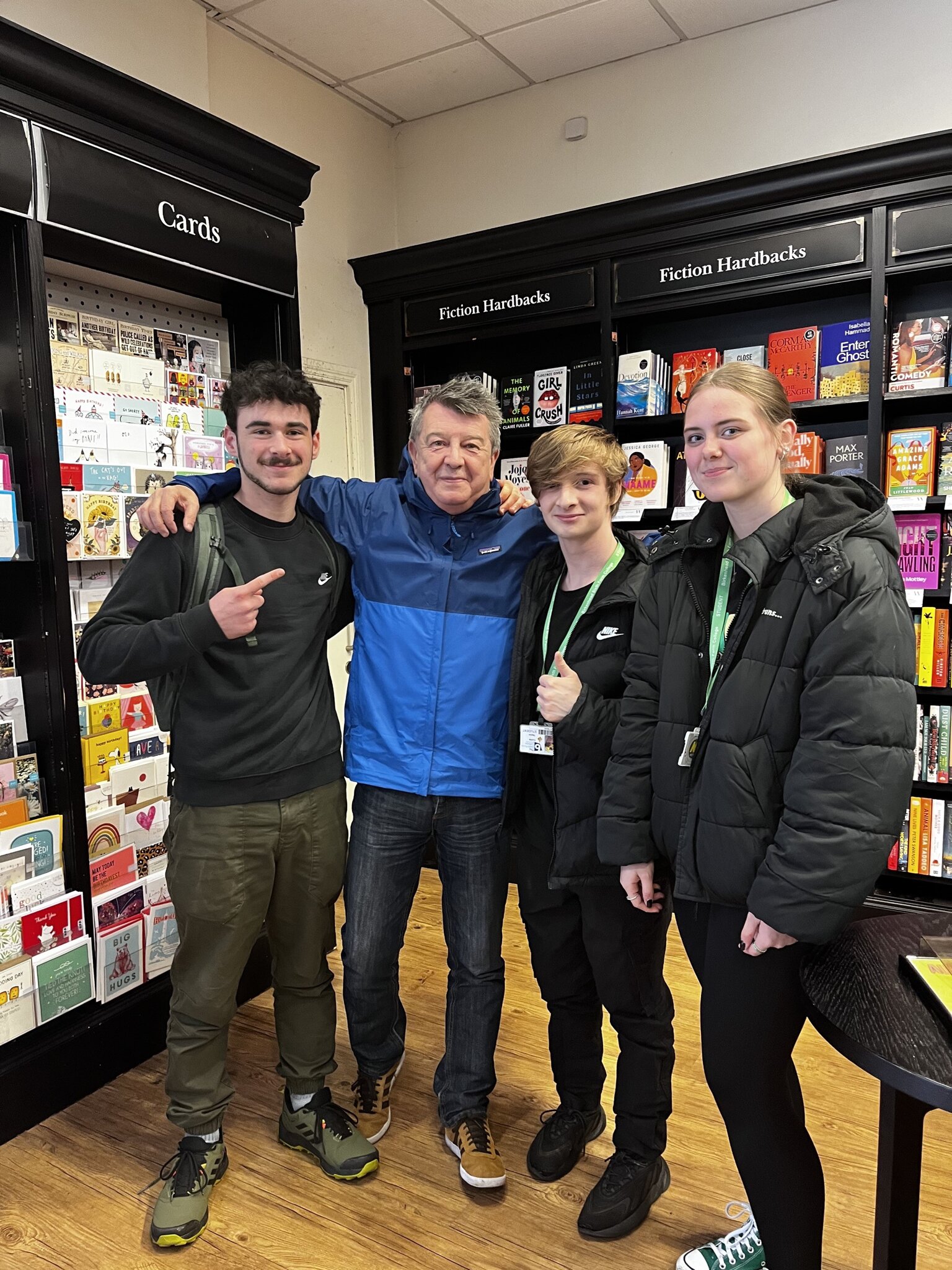 Image of Media students meet top broadcast Journalist Stuart Maconie