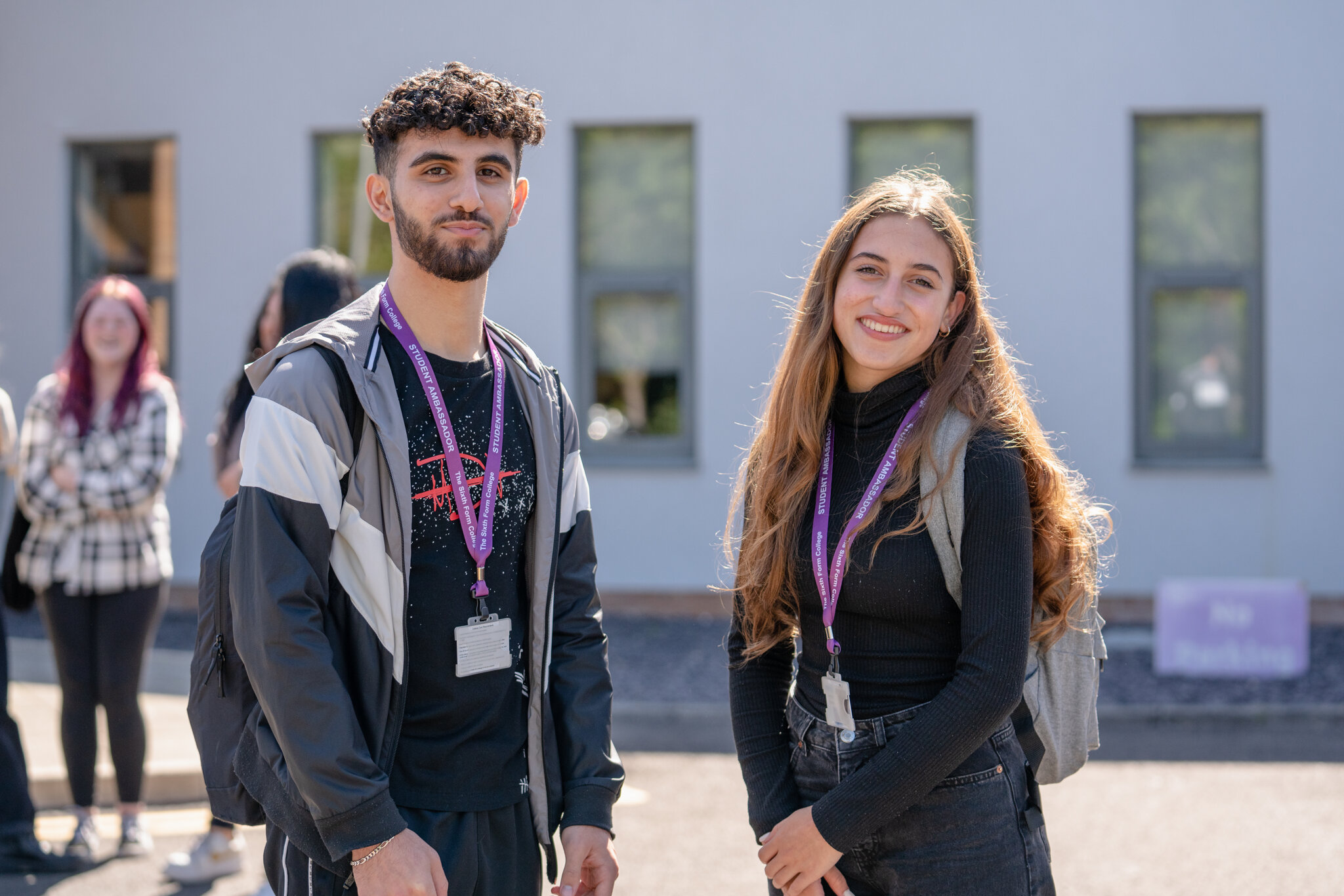 Image of First day of term for new students