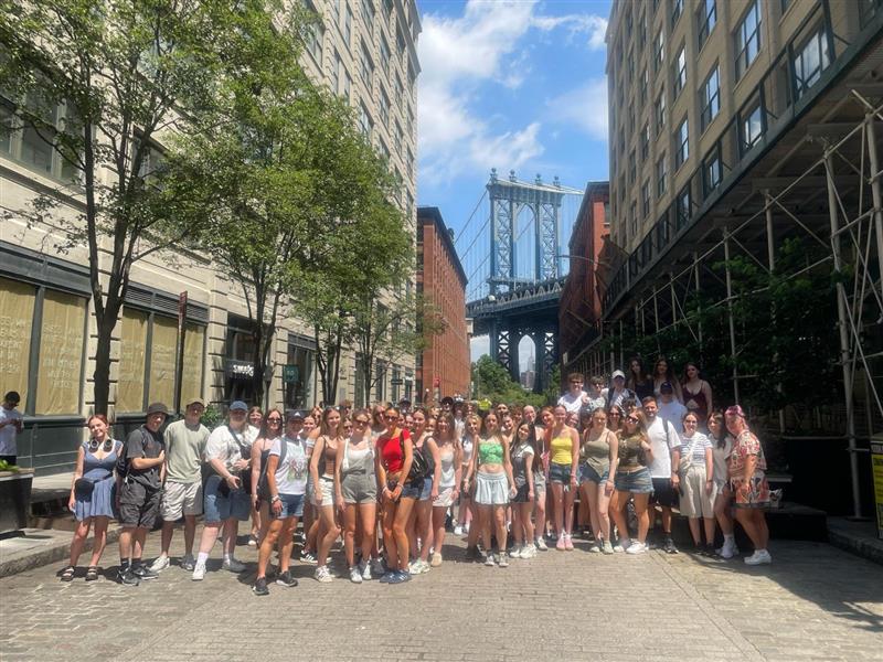 Image of Birkenhead Sixth Form College Students Visit New York on Annual Summer Trip