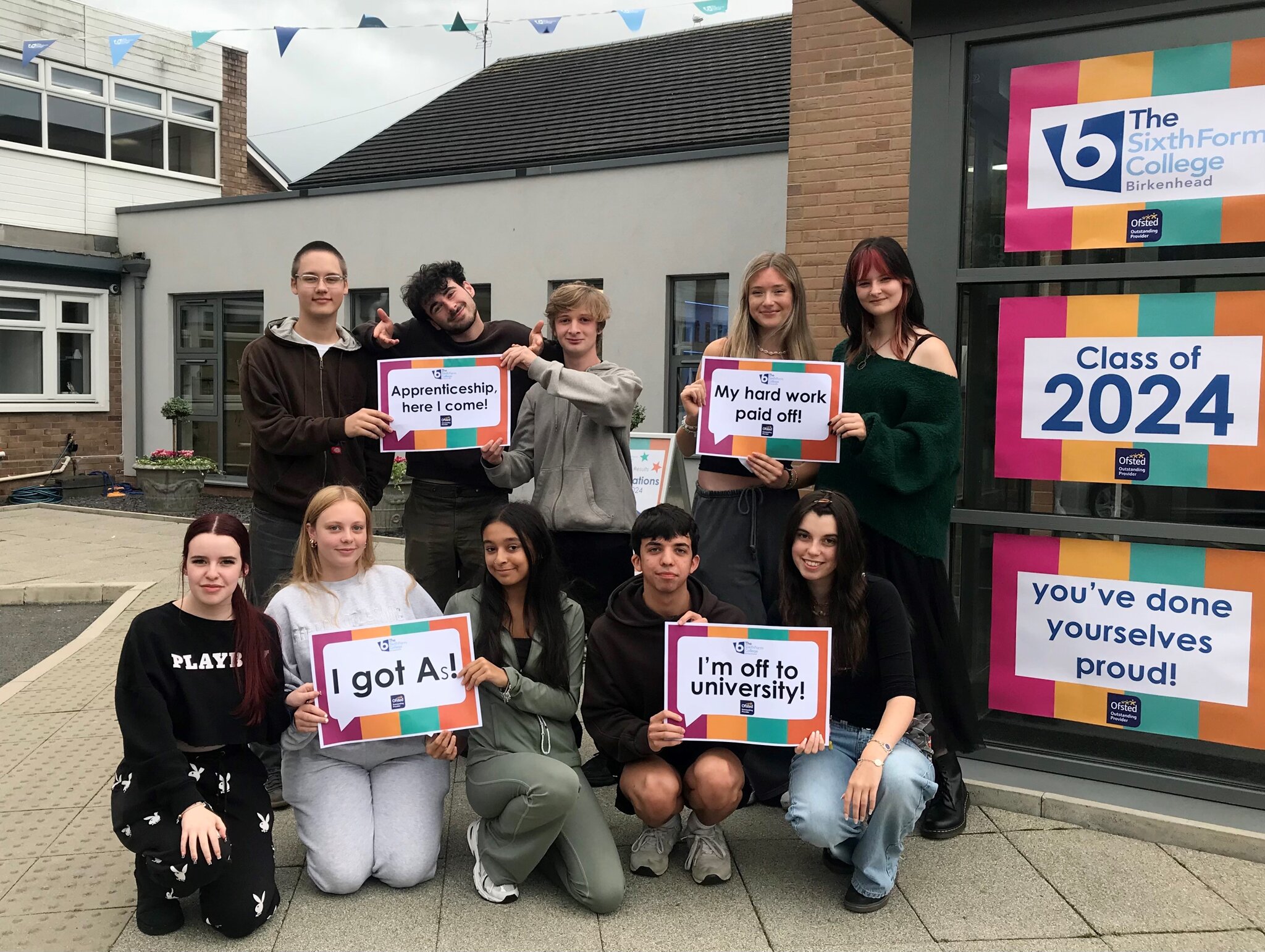 Image of Record breaking results at Birkenhead Sixth Form College