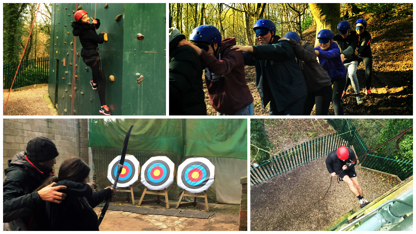 Image of Team Building Business Students Take to the Dales