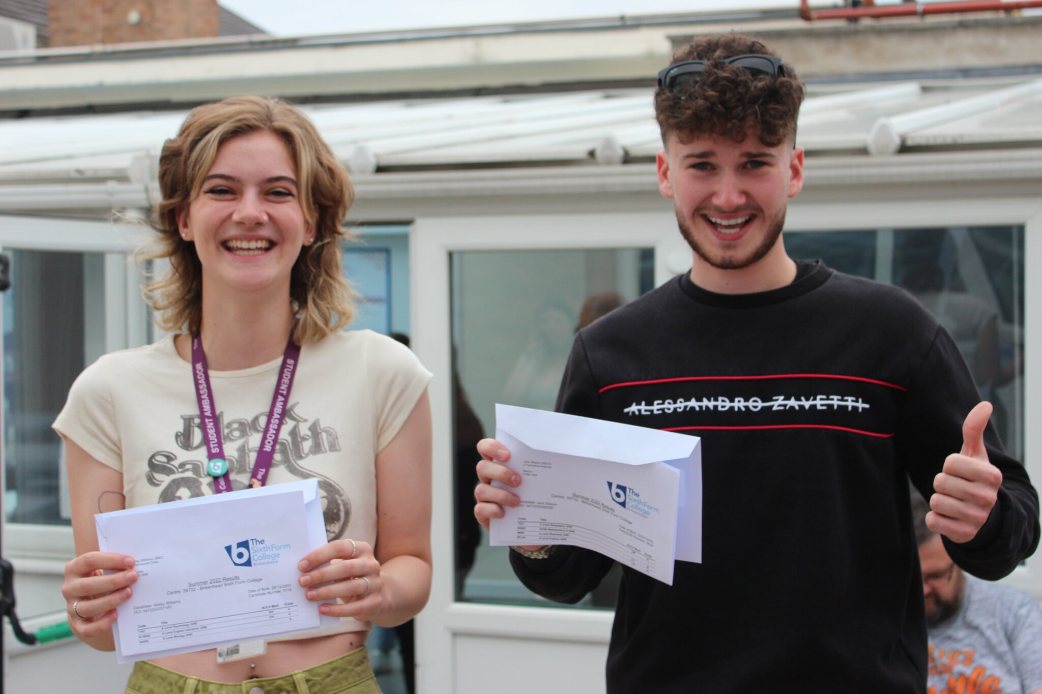 Image of Birkenhead Sixth Form College students smash expectations