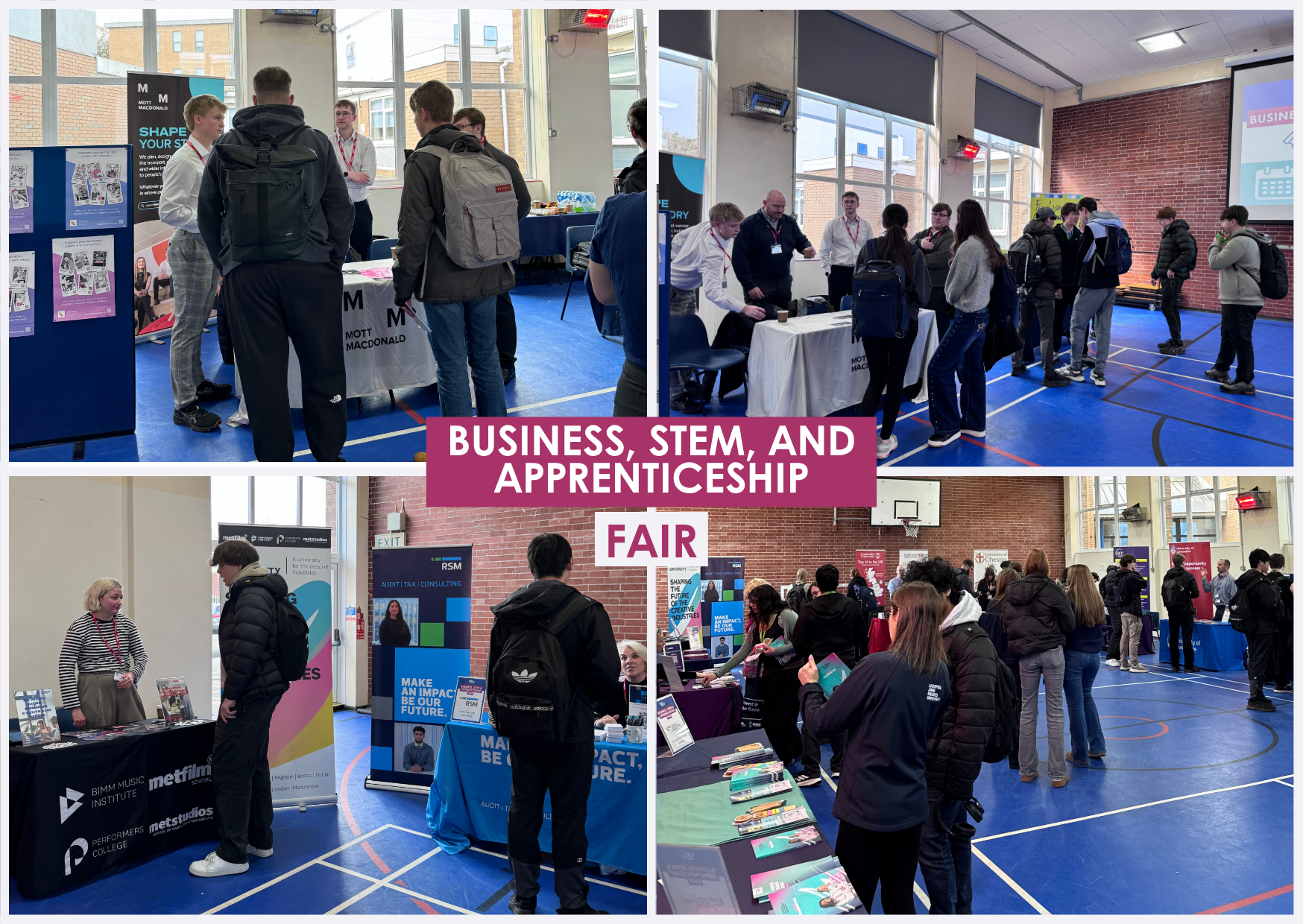 Image of Students explore bright futures at Business, STEM & Apprenticeship fair