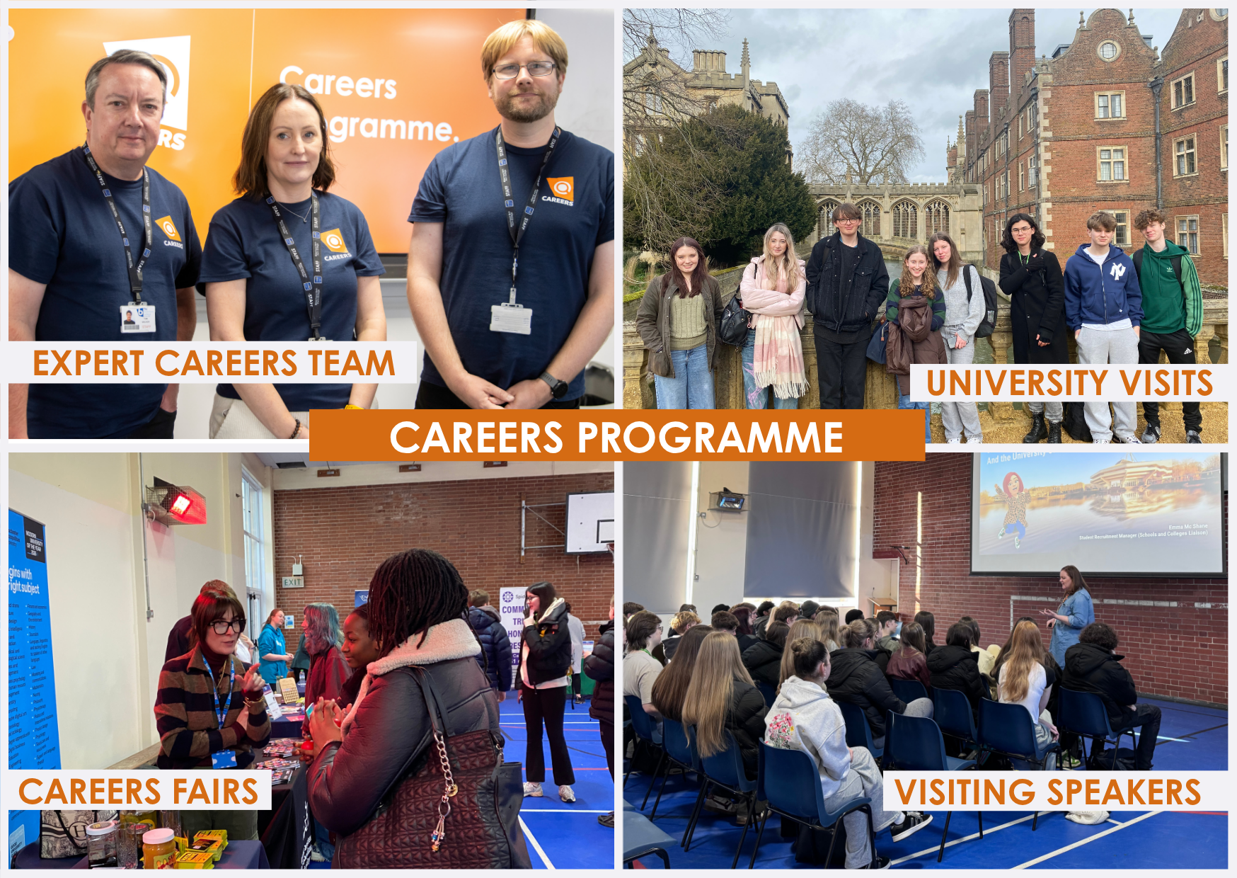 Image of Students inspired through comprehensive Careers programme at College