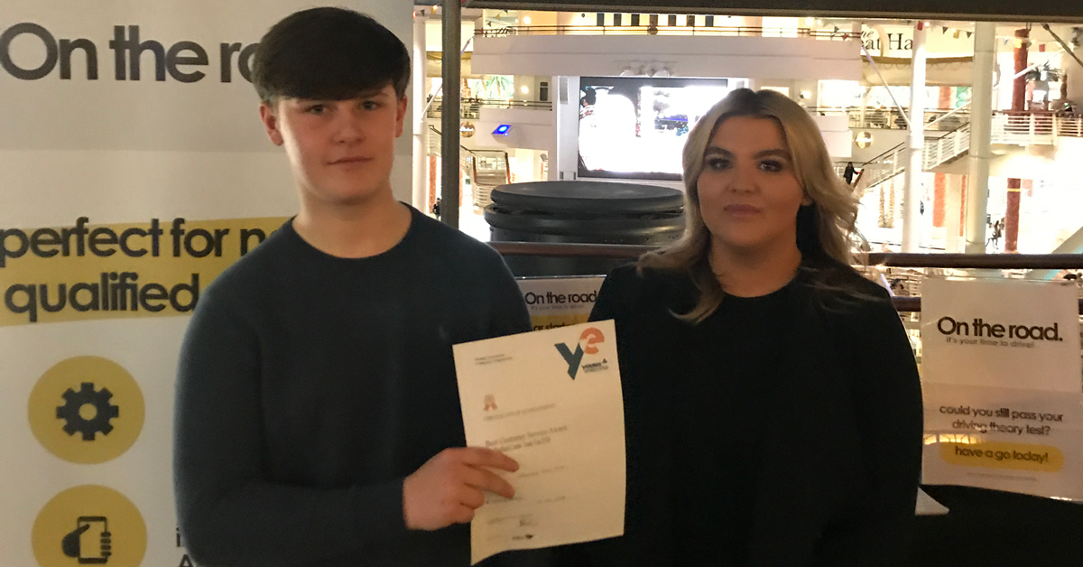 Image of Young Enterprise team scoop award win