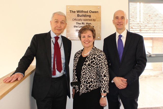Image of College Welcomes Lord Adonis & Frank Field MP to Officially Open Humanities Building