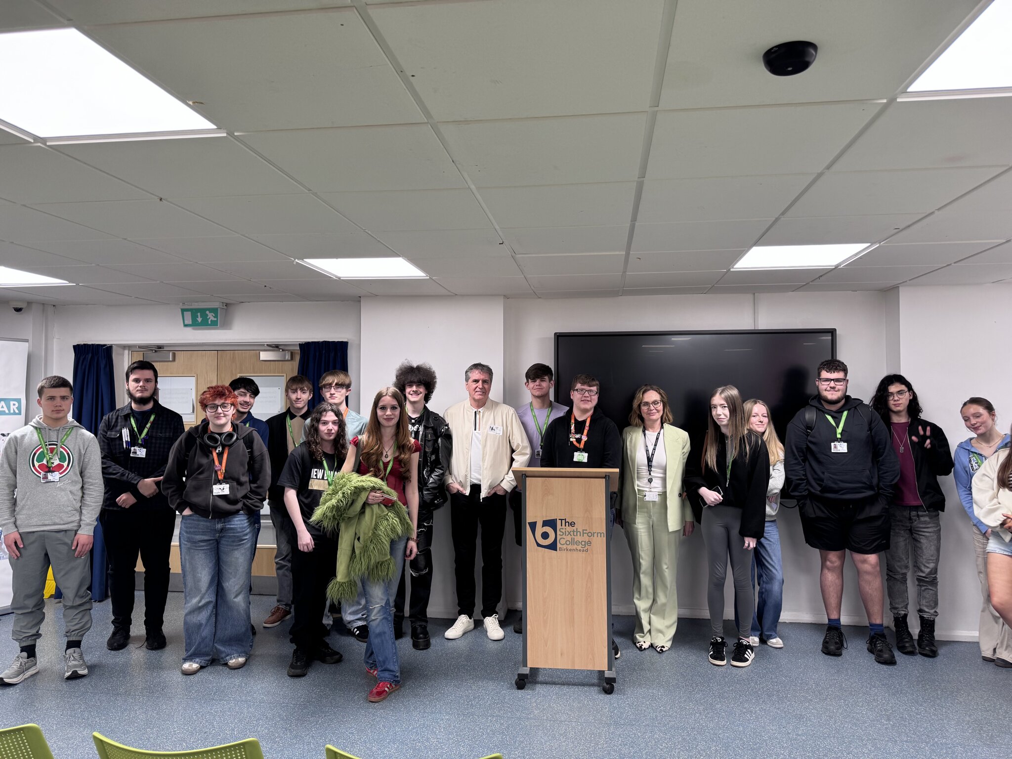 Image of Liverpool Metro Mayor Inspires Students During College Debate Club Visit