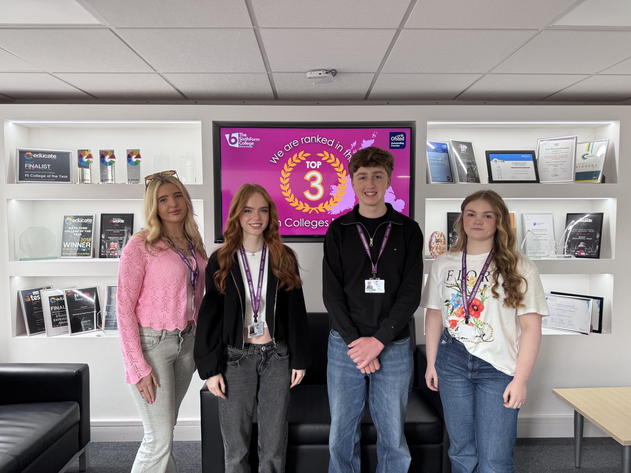 Image of Birkenhead Sixth Form College appoints new student leadership team for 2026/27