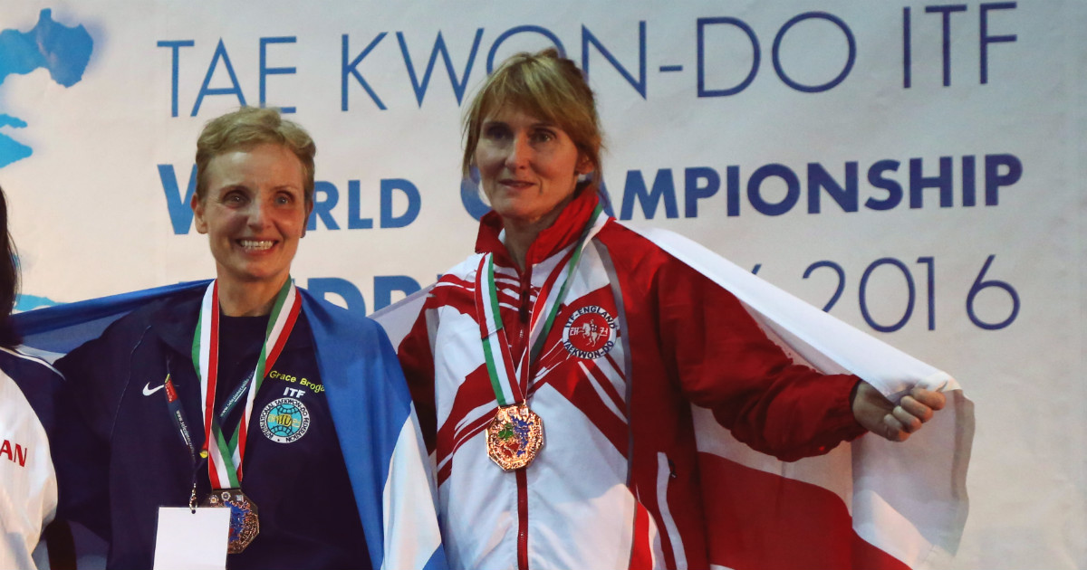 Image of College Teacher & Taekwon-Do Instructor Takes Home World Championship Gold