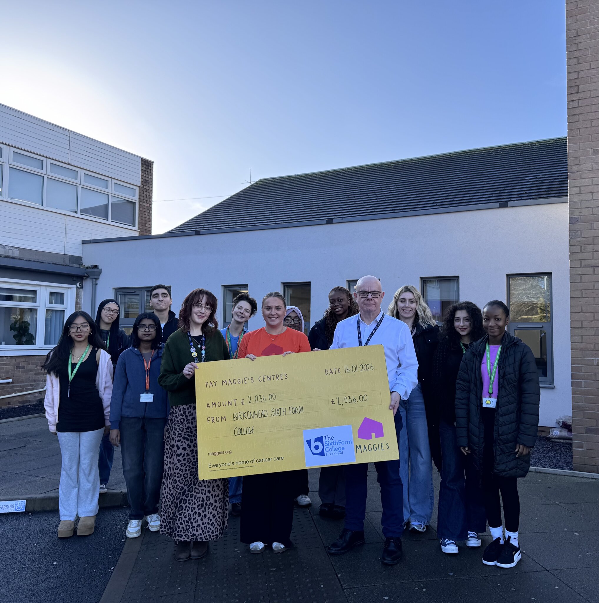 Image of College Community Raises £2,036 for Maggie’s