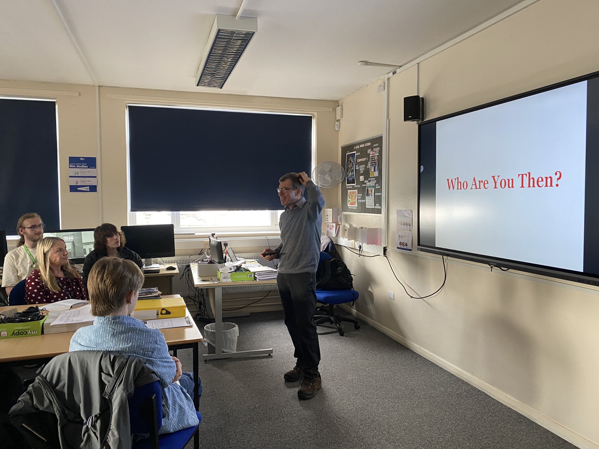 Image of Media Students Enjoy TV Writing Seminar