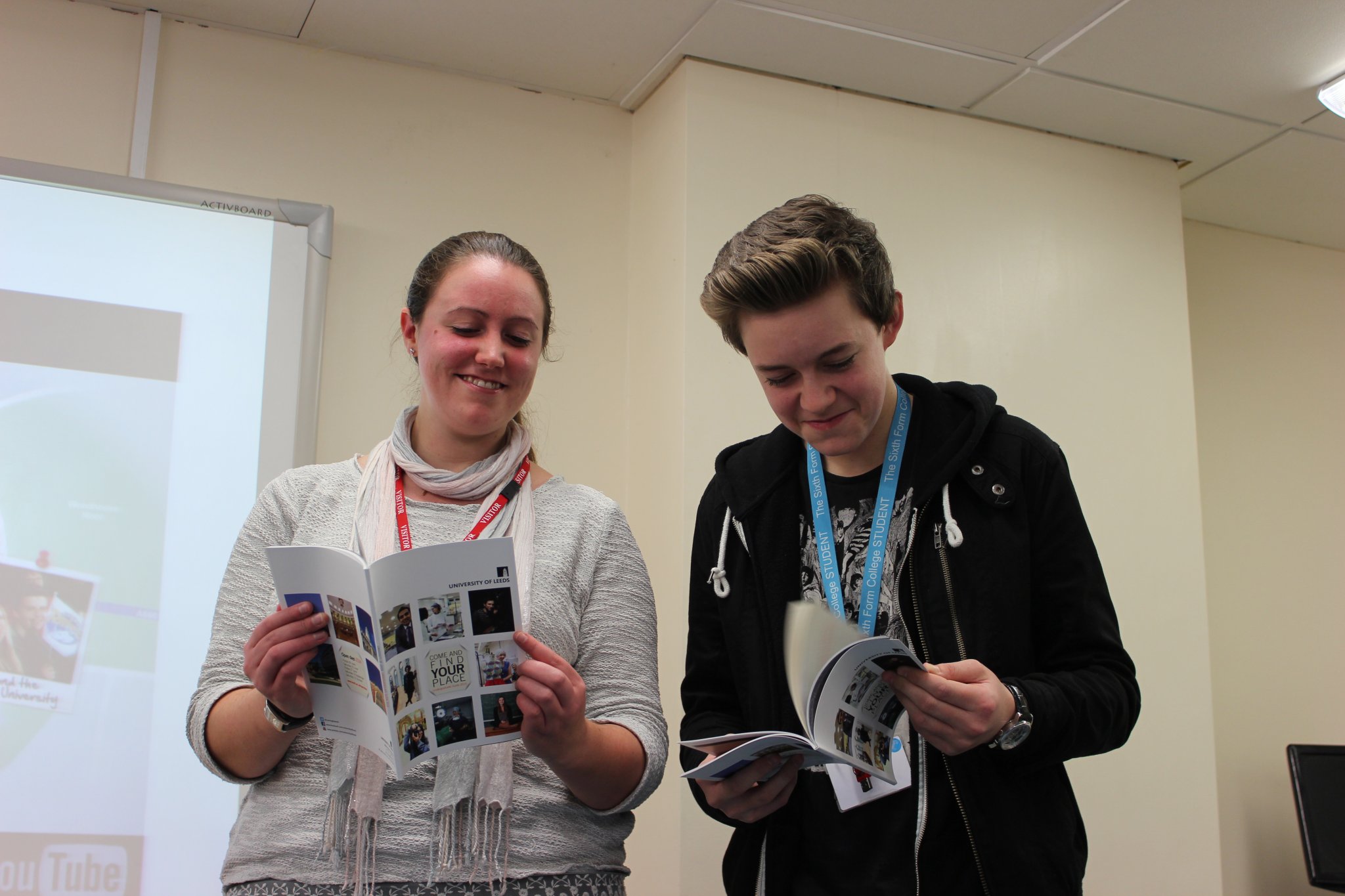 Image of Students Receive Expert Advice from Universities at The Sixth Form College