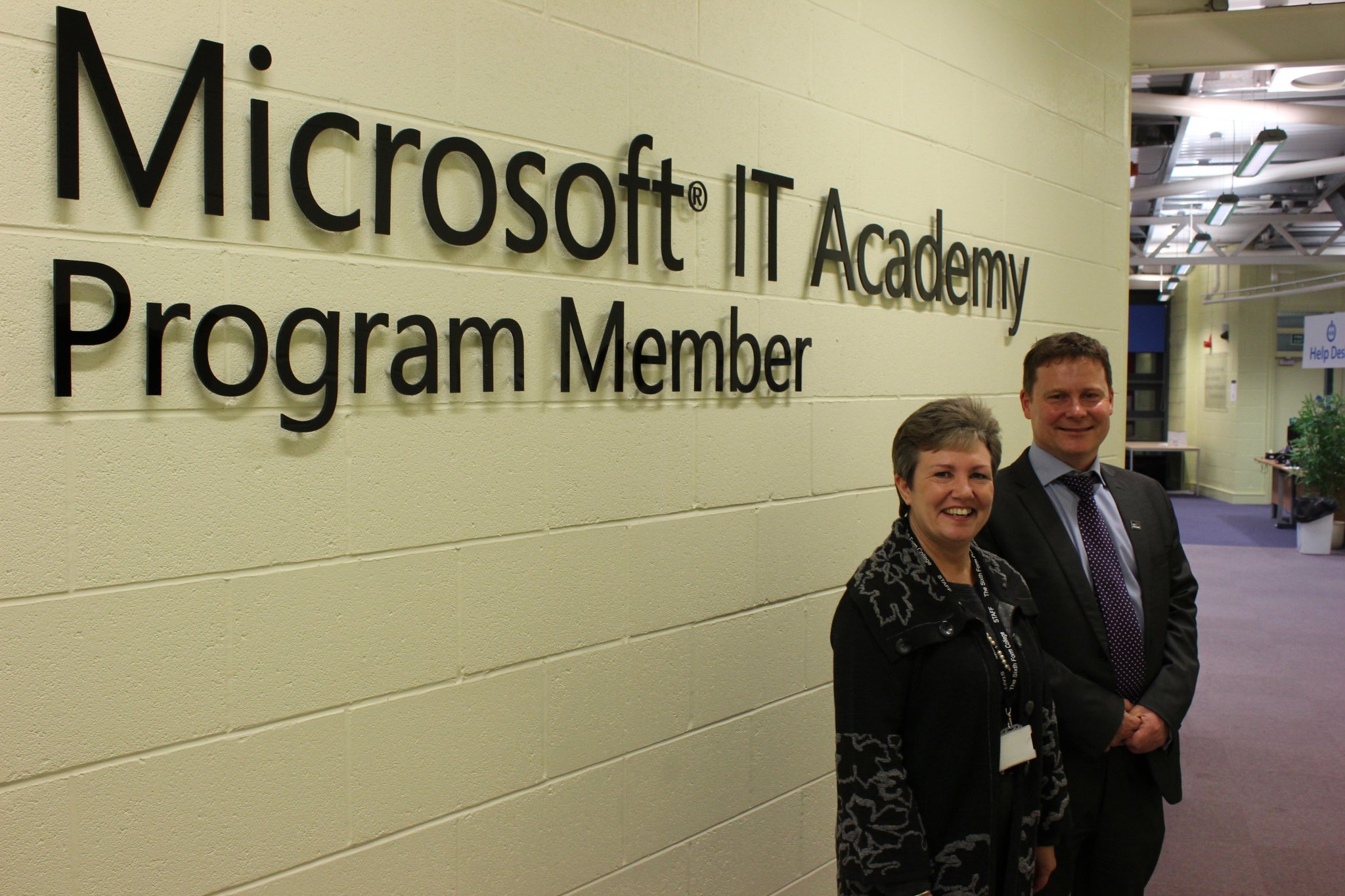 Image of Microsoft IT Academy and Microsoft Training Centre officially open at Wirral's Sixth Form College