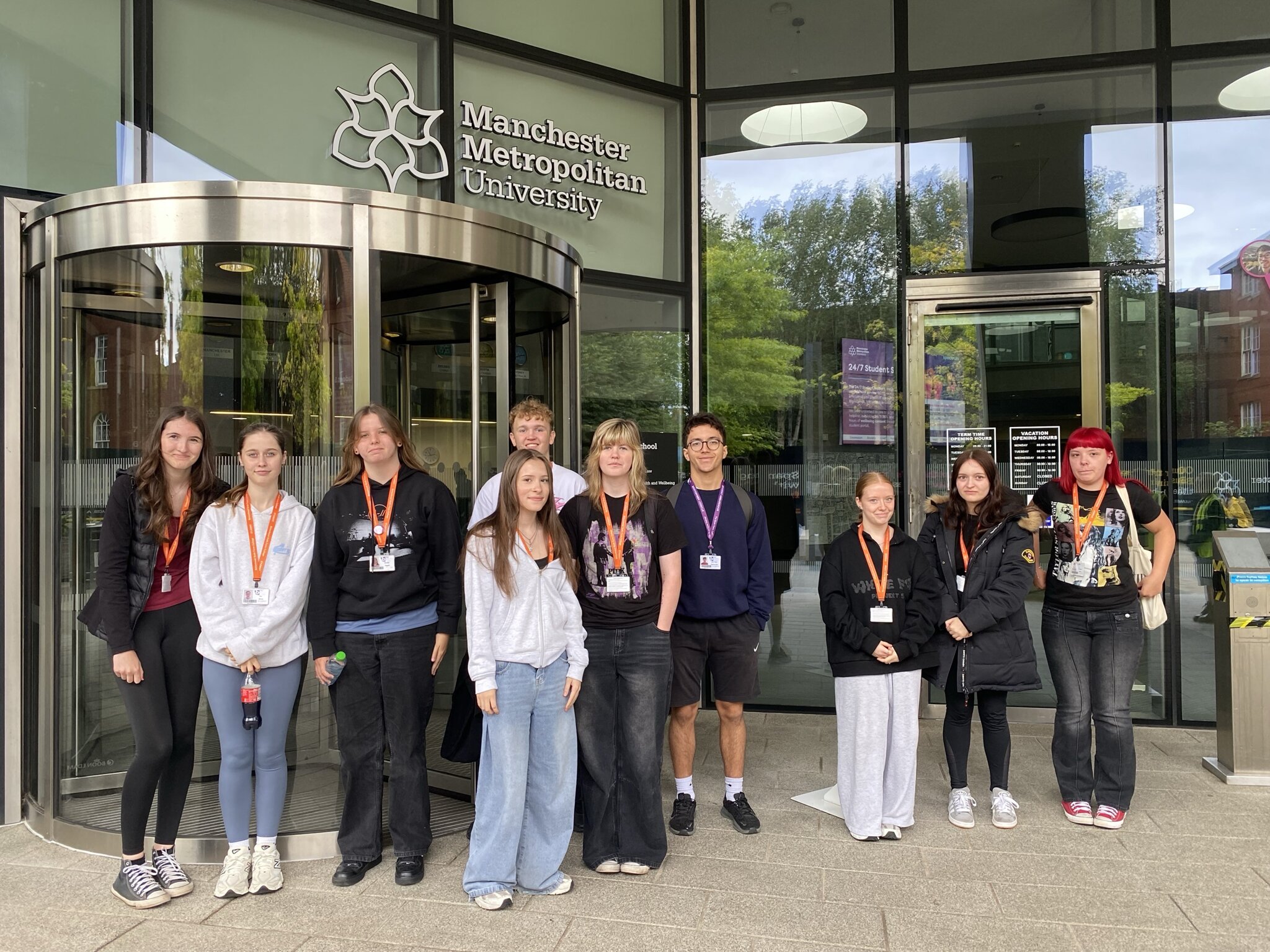 Image of Birkenhead Sixth Form College students inspired by two days of University visits