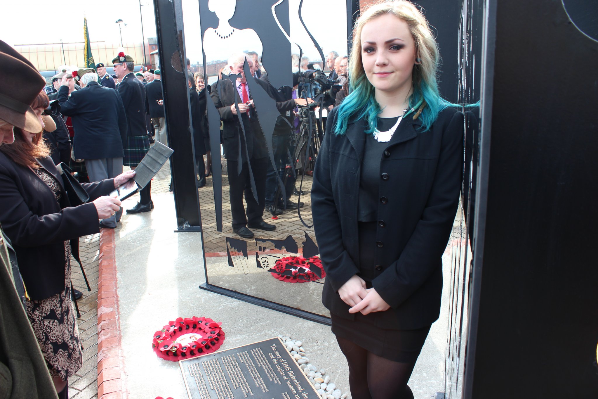 Image of HMS Birkenhead Memorial Unveiled