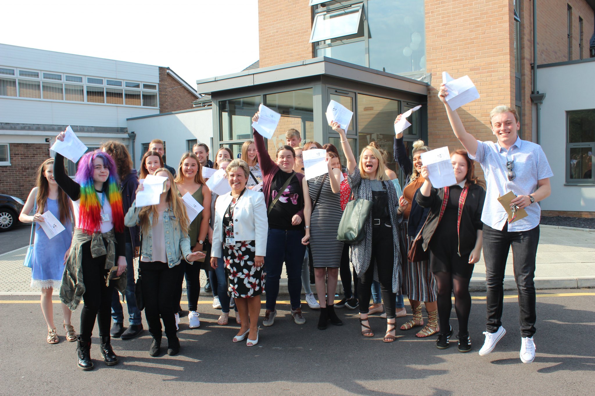 Image of The Sixth Form College Celebrates a Record-Breaking Results Day