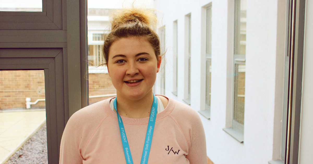 Image of Changing Sixth Forms Plays Key Role in Sophie's Success Story