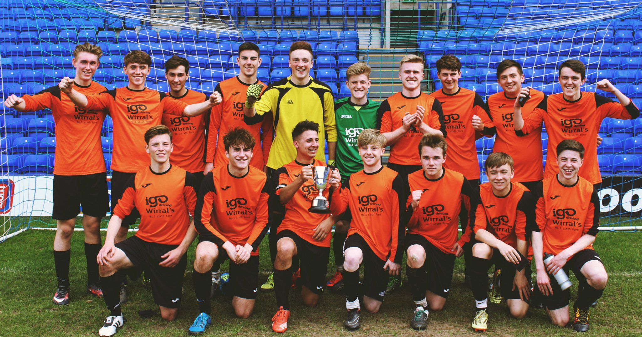 Image of The Sixth Form College Crowned Wirral Cup Champions 2016